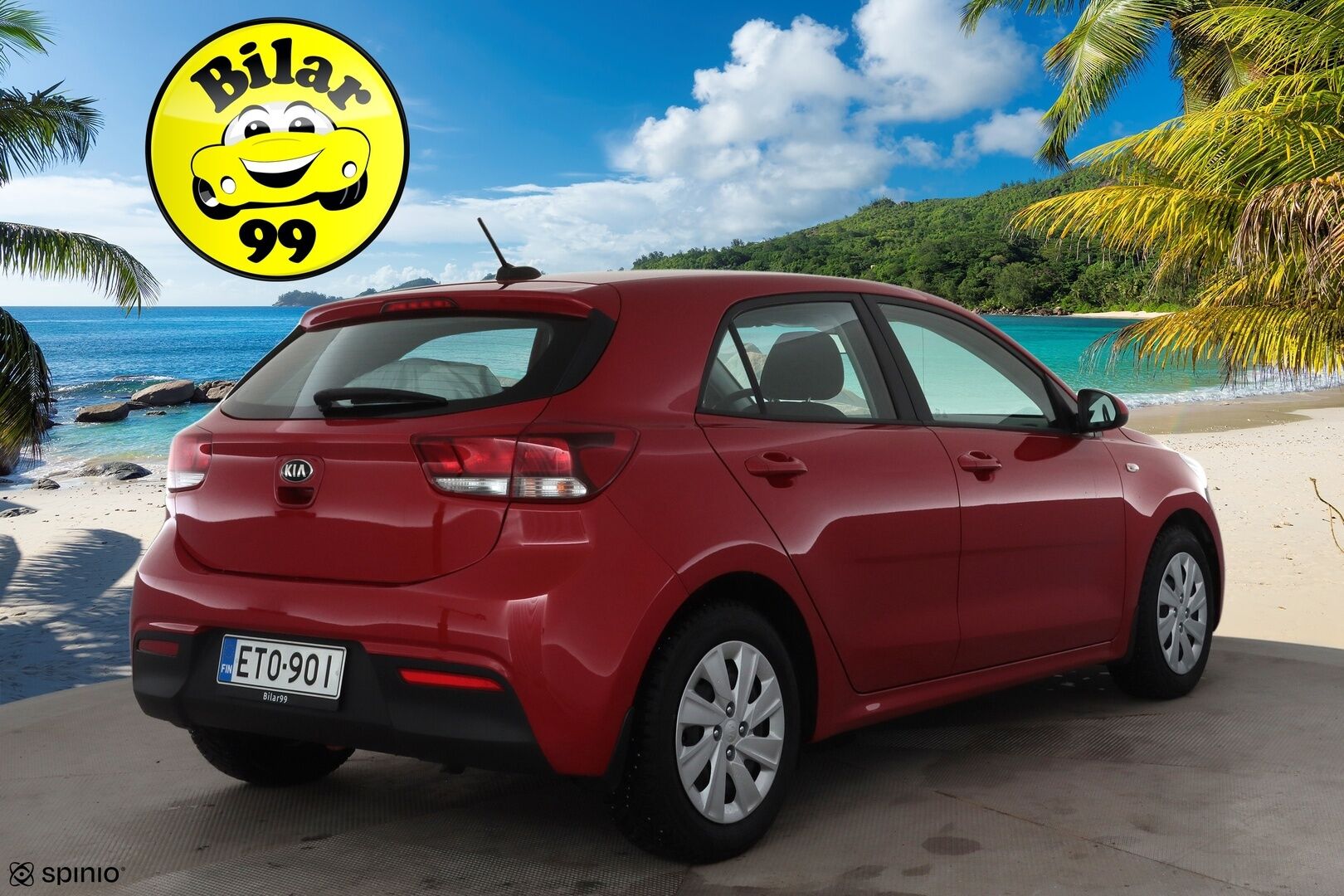 Kia Rio 2021 1,2 LX * Vakkari / Ilmastointi / Bluetooth / 2xRenkaat / Ratinlämmitin * - Suomi-auto / Juuri huollettu