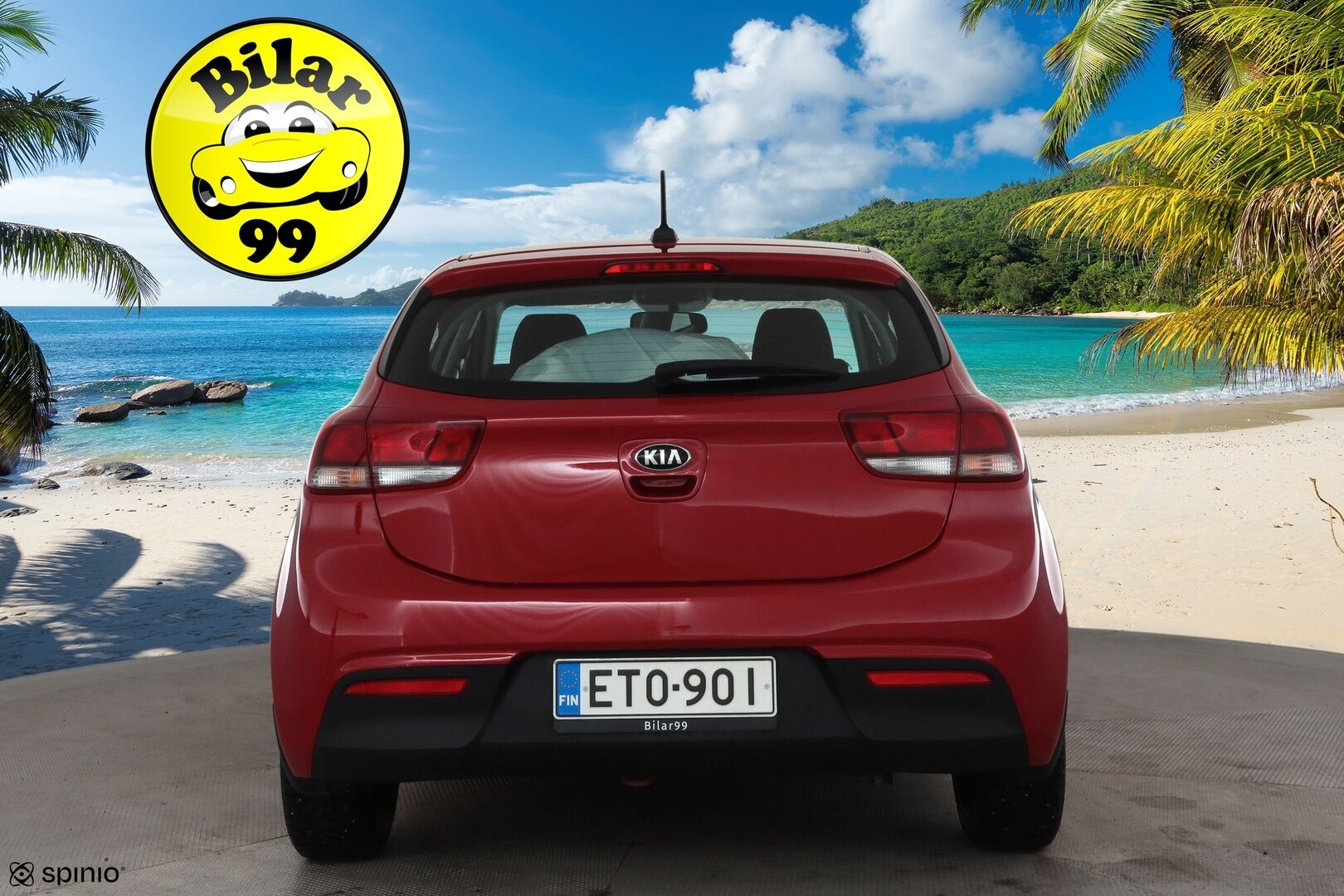 Kia Rio 2021 1,2 LX * Vakkari / Ilmastointi / Bluetooth / 2xRenkaat / Ratinlämmitin * - Suomi-auto / Juuri huollettu