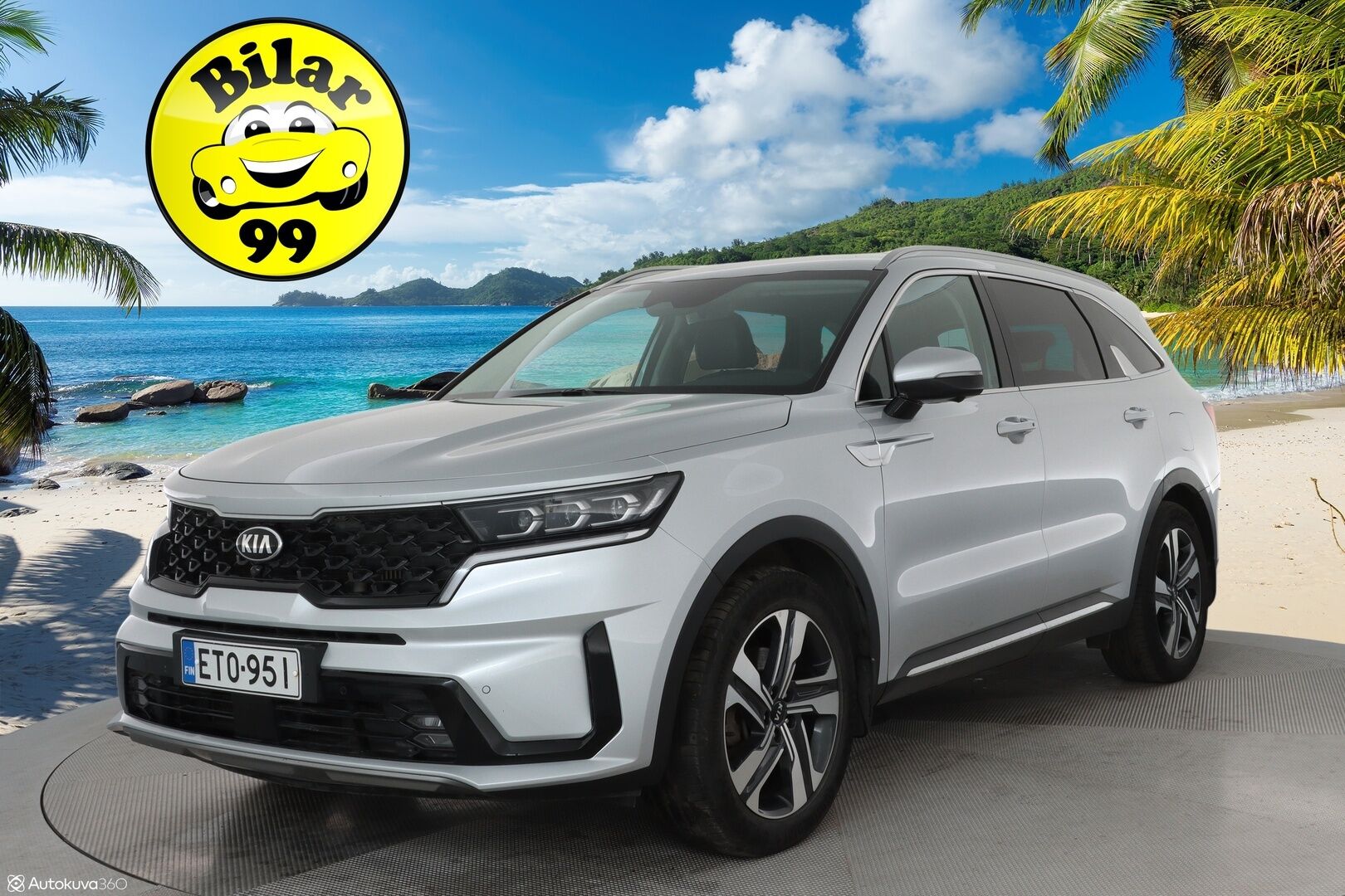 Kia Sorento 2021 1,6 T-GDI Plug-in Hybrid AWD Business AT 5P **Adapt. vakkari / Bose / 360 Kamera / Nahkasisusta / Keyless / Apple&Android** - 3,99 % KORKOTARJOUS TÄHÄN AUTOON - 31.5. ASTI! - 1-om. Suomi-auto / Akku kuntotarkistettu! / Juuri katsastettu!