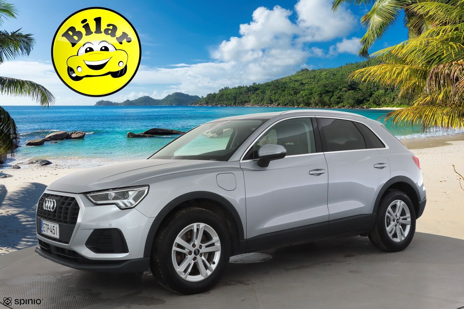 Audi Q3 2021 Business 45 TFSI e 180 kW S tronic Electrified Edition - | ACC | P.kamera | Sporttipenkit | Keyless | Digimittaristo | Kaistavahti | LED | Apple & Android | Merkkihuollot | 1-om suomiauto |