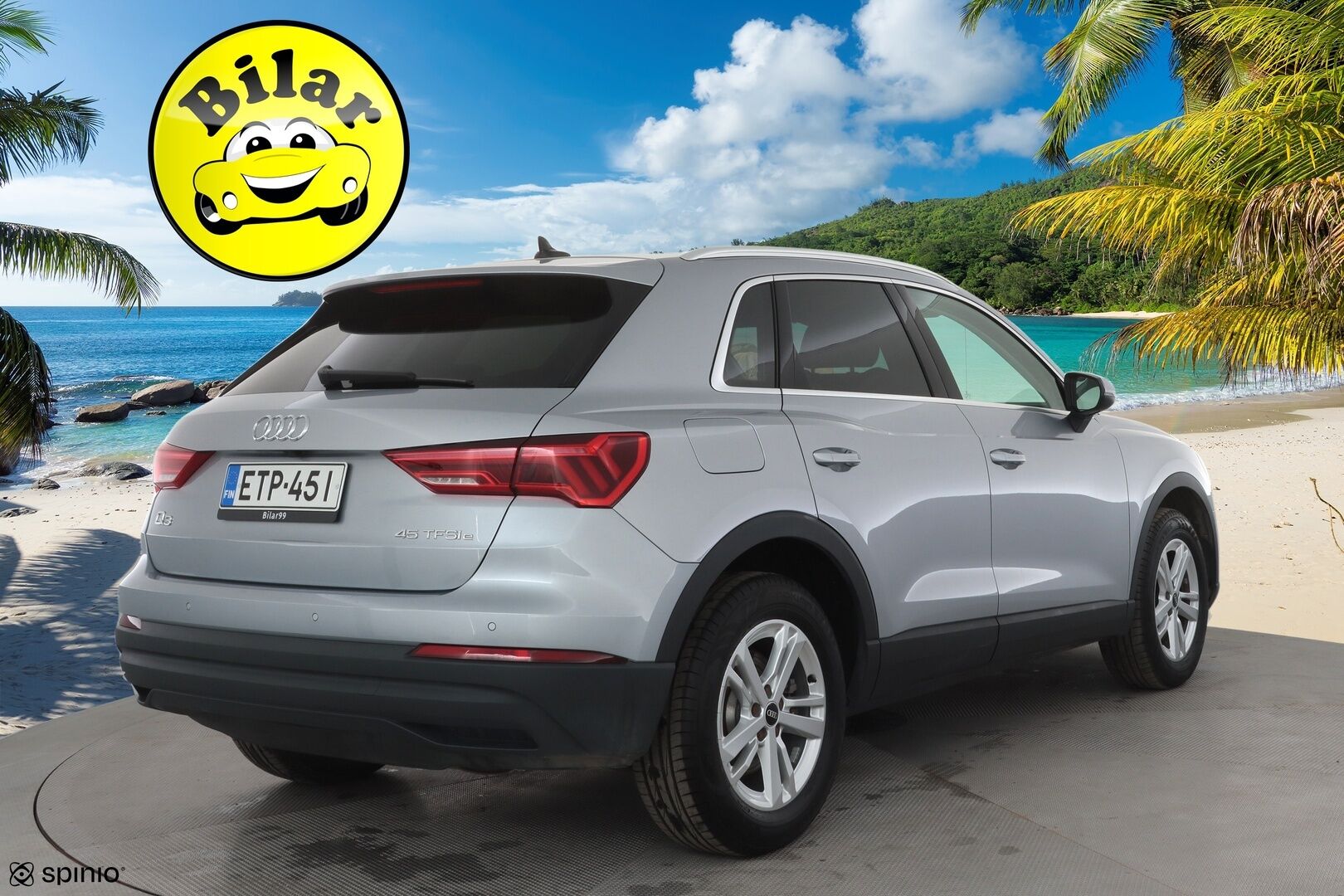 Audi Q3 2021 Business 45 TFSI e 180 kW S tronic Electrified Edition - | ACC | P.kamera | Sporttipenkit | Keyless | Digimittaristo | Kaistavahti | LED | Apple & Android | Merkkihuollot | 1-om suomiauto |