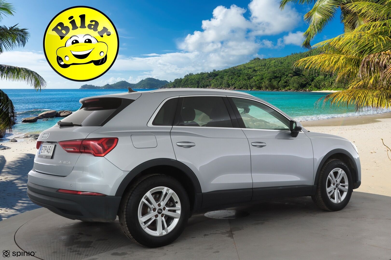 Audi Q3 2021 Business 45 TFSI e 180 kW S tronic Electrified Edition - | ACC | P.kamera | Sporttipenkit | Keyless | Digimittaristo | Kaistavahti | LED | Apple & Android | Merkkihuollot | 1-om suomiauto |