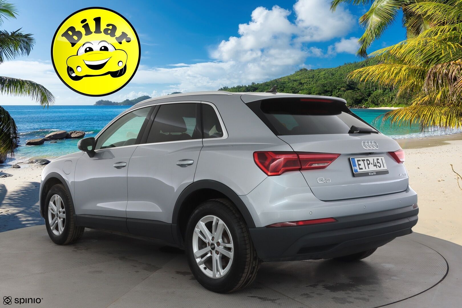 Audi Q3 2021 Business 45 TFSI e 180 kW S tronic Electrified Edition - | ACC | P.kamera | Sporttipenkit | Keyless | Digimittaristo | Kaistavahti | LED | Apple & Android | Merkkihuollot | 1-om suomiauto |