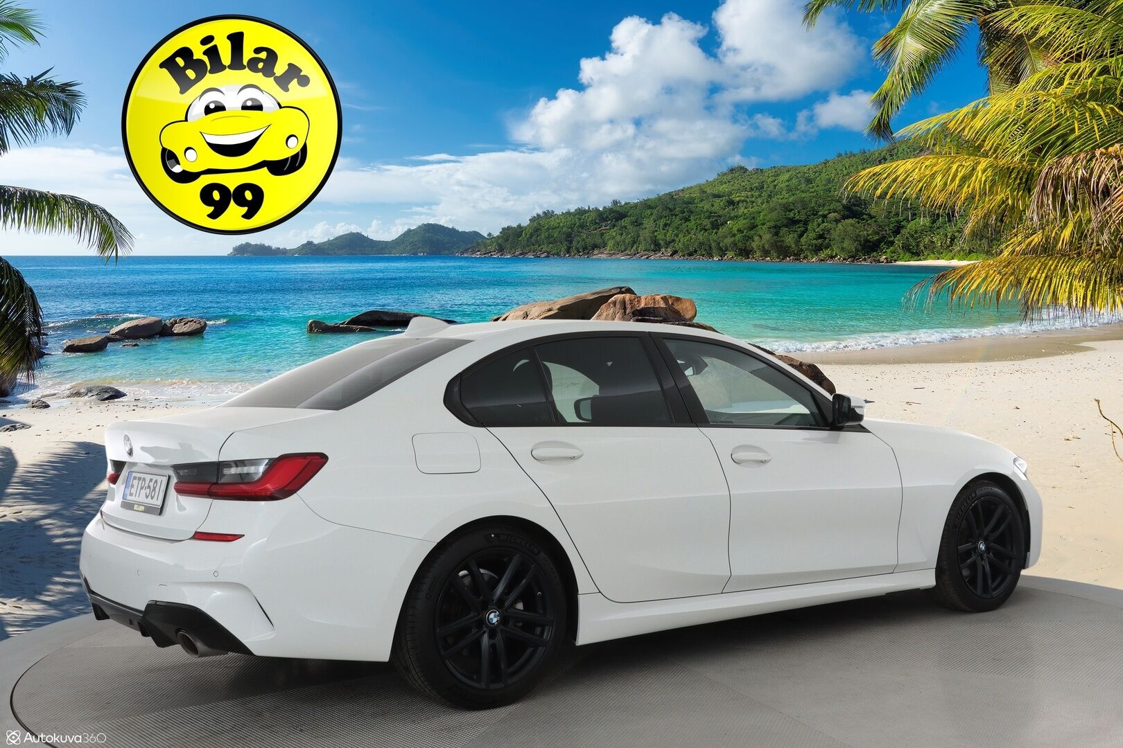 BMW 320 2021 G20 Sedan 320i A Business M Sport **Adapt. vakkari / Webasto / HarmanKardon / Rattivaihteet / P.tutkat** - 3,99 % KORKOTARJOUS TÄHÄN AUTOON - 1-om. Suomi-auto / Shadowline / P.tutkat / LED / Sporttipenkit 