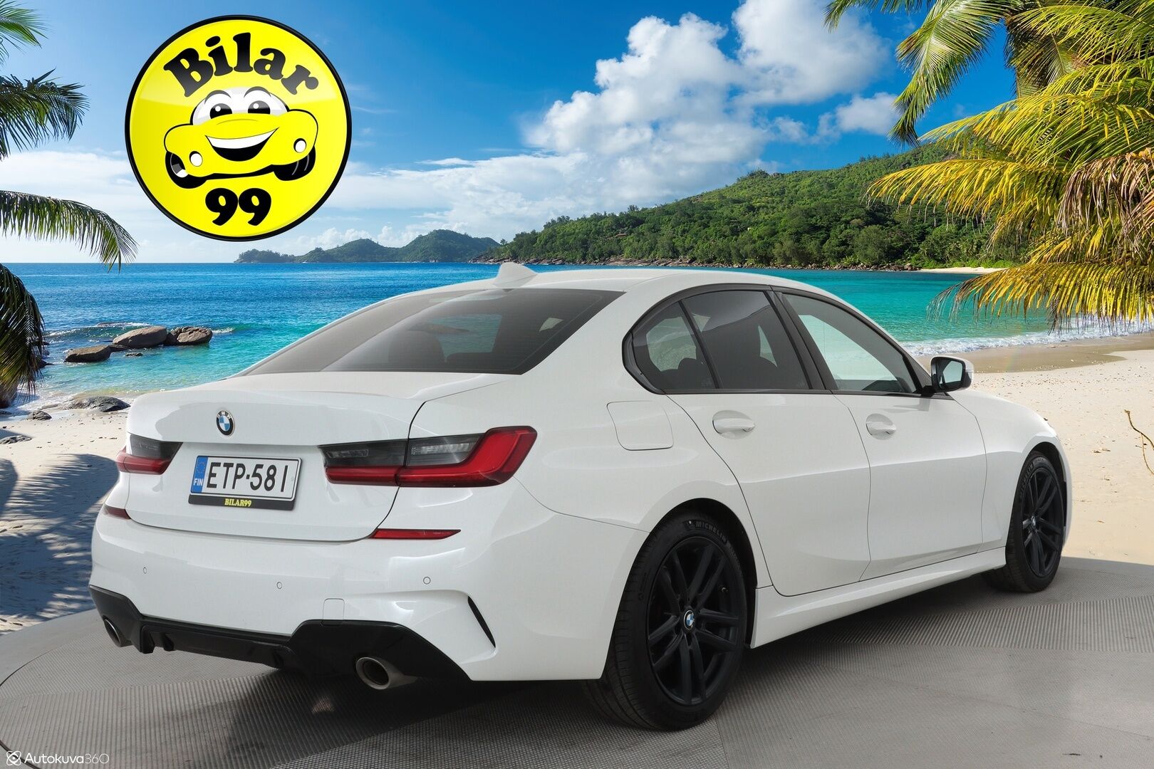 BMW 320 2021 G20 Sedan 320i A Business M Sport **Adapt. vakkari / Webasto / HarmanKardon / Rattivaihteet / P.tutkat** - 3,99 % KORKOTARJOUS TÄHÄN AUTOON - 1-om. Suomi-auto / Shadowline / P.tutkat / LED / Sporttipenkit 