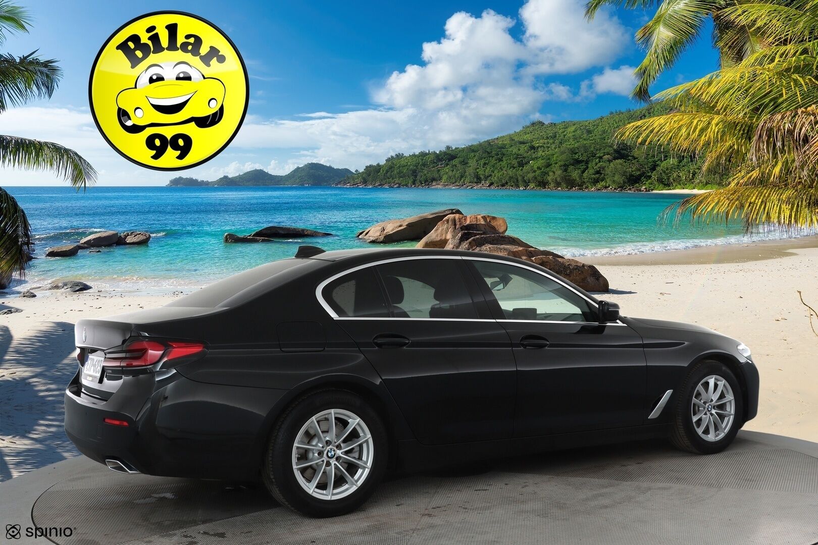 BMW 520 2021 G30 Sedan 520i A MHEV **P.kamera / LED-valot / HiFi / Digimittaristo / Navi / Apple&Android** - 3,99% KORKOTARJOUS TÄHÄN AUTOON 21.9. ASTI - 1-om Suomi-auto / Kahdet Renkaat
