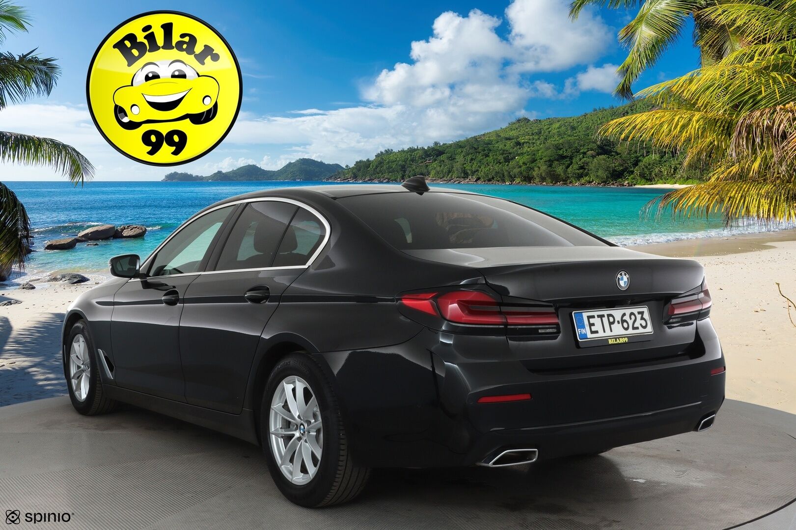 BMW 520 2021 G30 Sedan 520i A MHEV **P.kamera / LED-valot / HiFi / Digimittaristo / Navi / Apple&Android** - 1-om Suomi-auto / Kahdet Renkaat