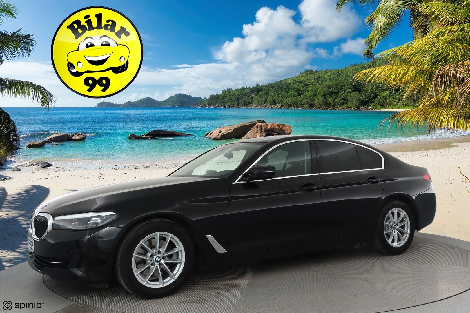 BMW 520 2021 G30 Sedan 520i A MHEV **P.kamera / LED-valot / HiFi / Digimittaristo / Navi / Apple&Android** - 1-om Suomi-auto / Kahdet Renkaat