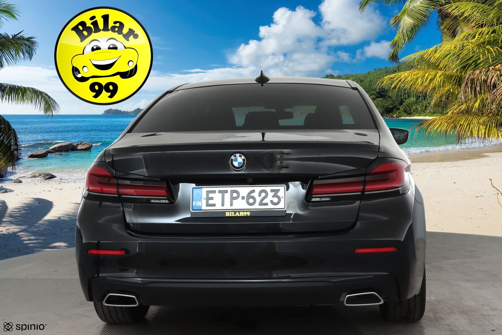 BMW 520 2021 G30 Sedan 520i A MHEV **P.kamera / LED-valot / HiFi / Digimittaristo / Navi / Apple&Android** - 1-om Suomi-auto / Kahdet Renkaat