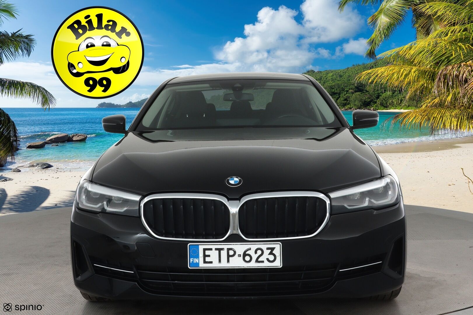 BMW 520 2021 G30 Sedan 520i A MHEV **P.kamera / LED-valot / HiFi / Digimittaristo / Navi / Apple&Android** - 1-om Suomi-auto / Kahdet Renkaat