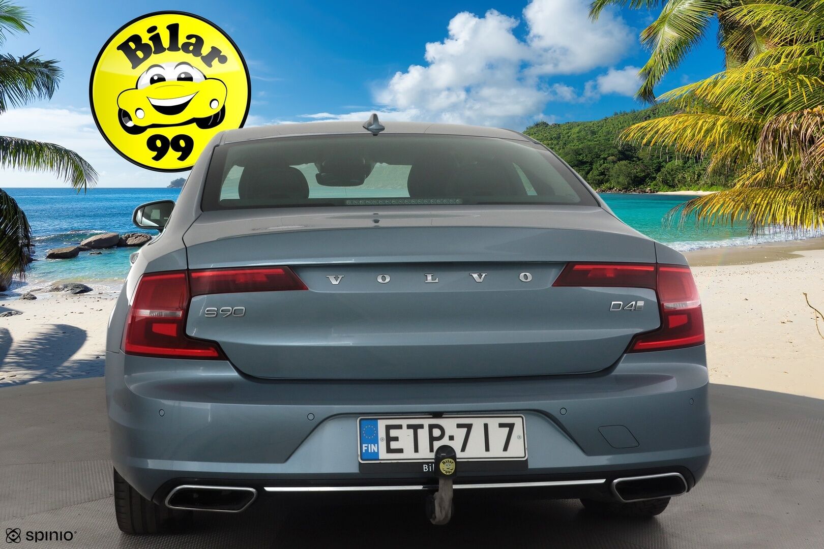 Volvo S90 2017 D4 Business Inscription aut * Webasto / Koukku / ACC / Full-LED / P.Kamera / Sportnahat Muistilla / Navi * - Kahdet renkaat