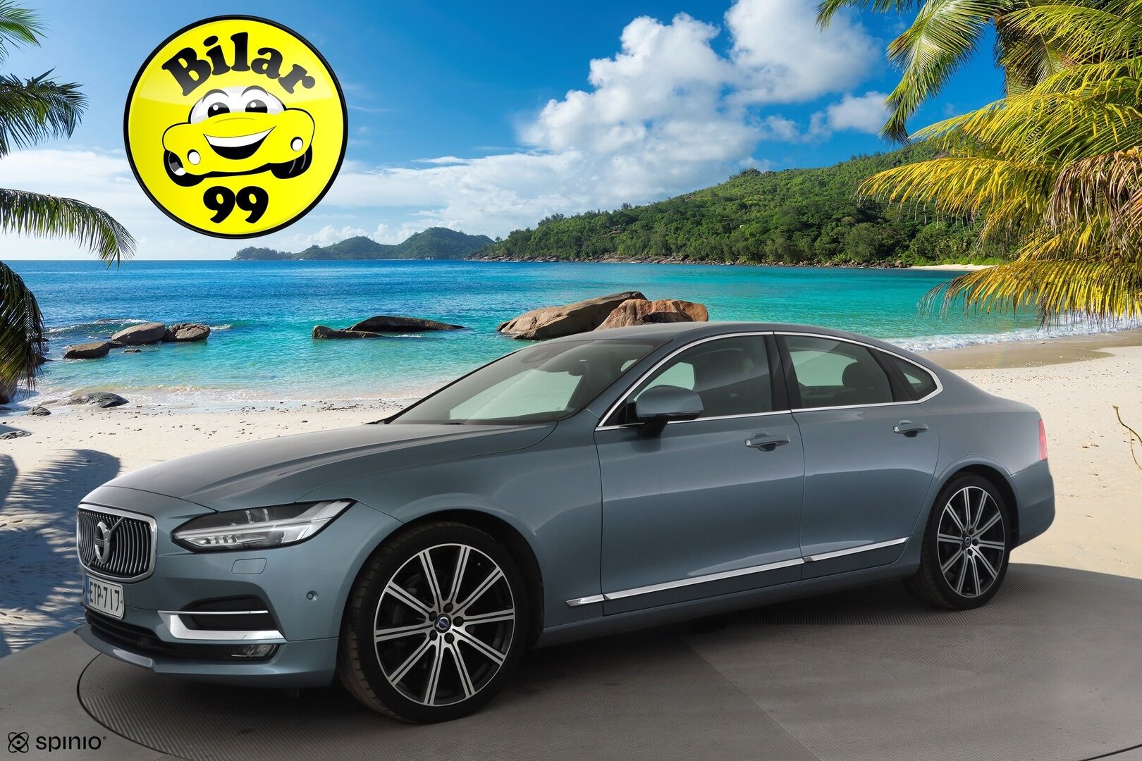 Volvo S90 2017 D4 Business Inscription aut * Webasto / Koukku / ACC / Full-LED / P.Kamera / Sportnahat Muistilla / Navi * - Kahdet renkaat