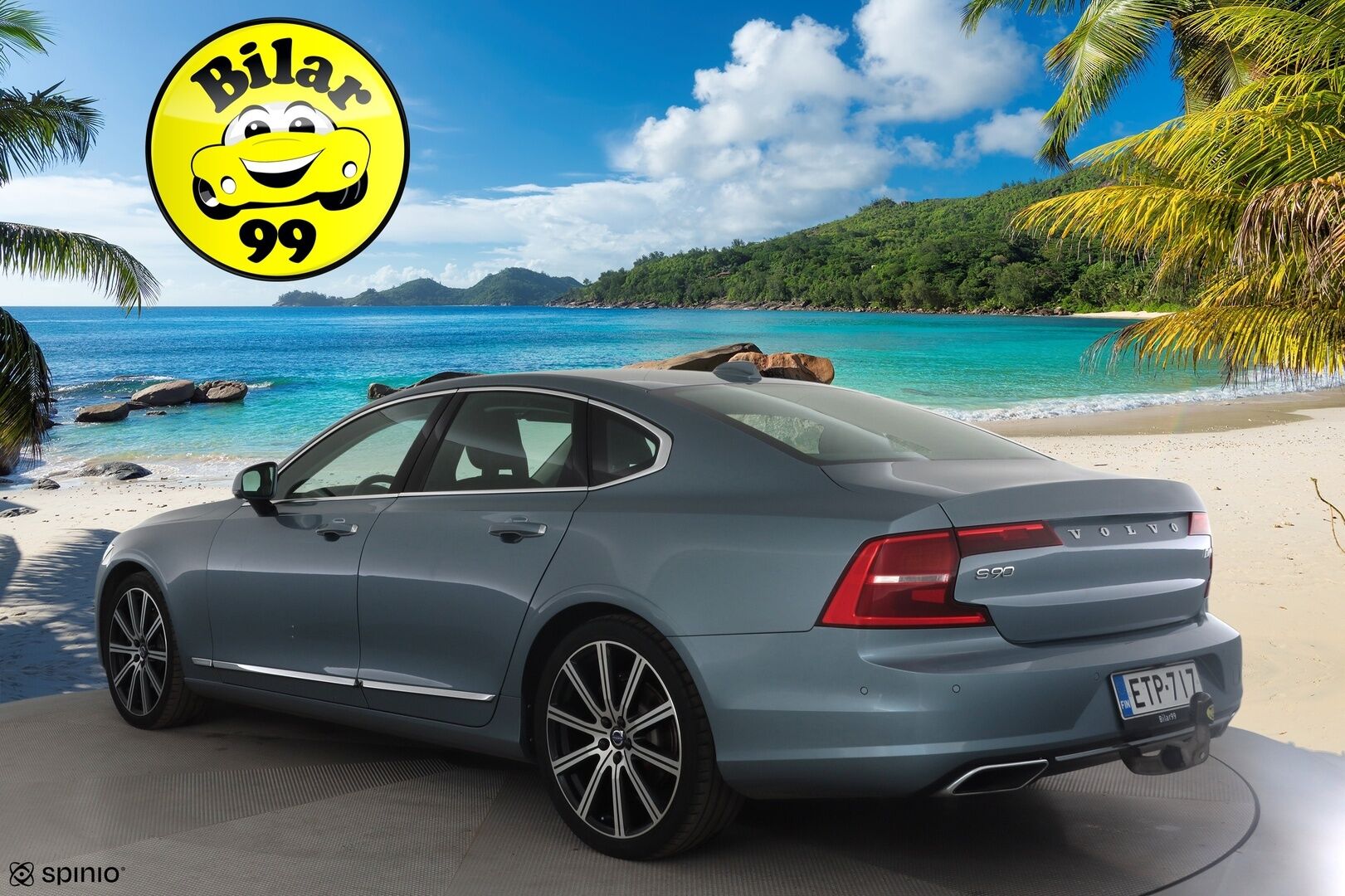 Volvo S90 2017 D4 Business Inscription aut * Webasto / Koukku / ACC / Full-LED / P.Kamera / Sportnahat Muistilla / Navi * - Kahdet renkaat