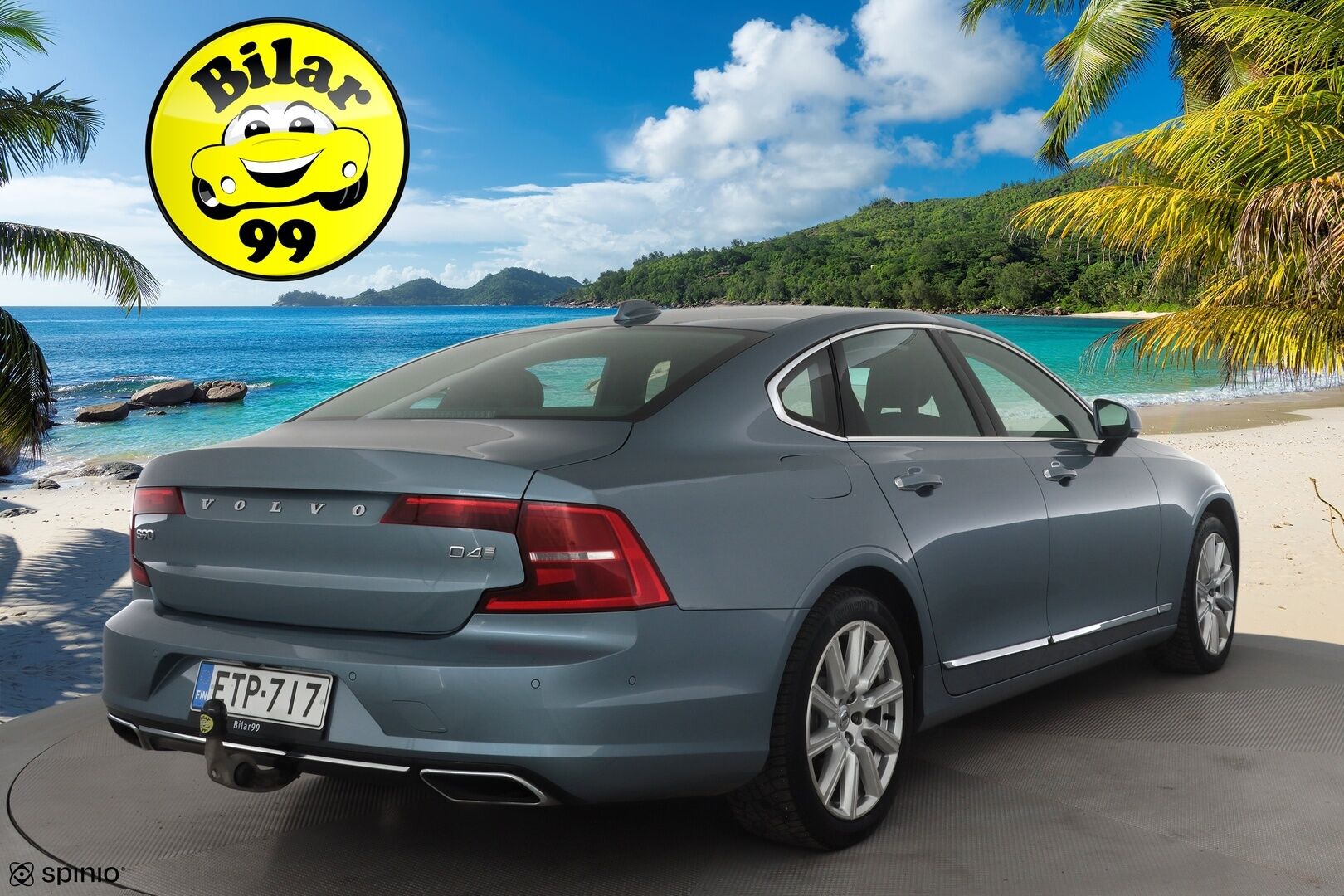 Volvo S90 2017 D4 Business Inscription aut * Webasto / Koukku / ACC / Full-LED / P.Kamera / Sportnahat Muistilla / Navi * - Kahdet renkaat