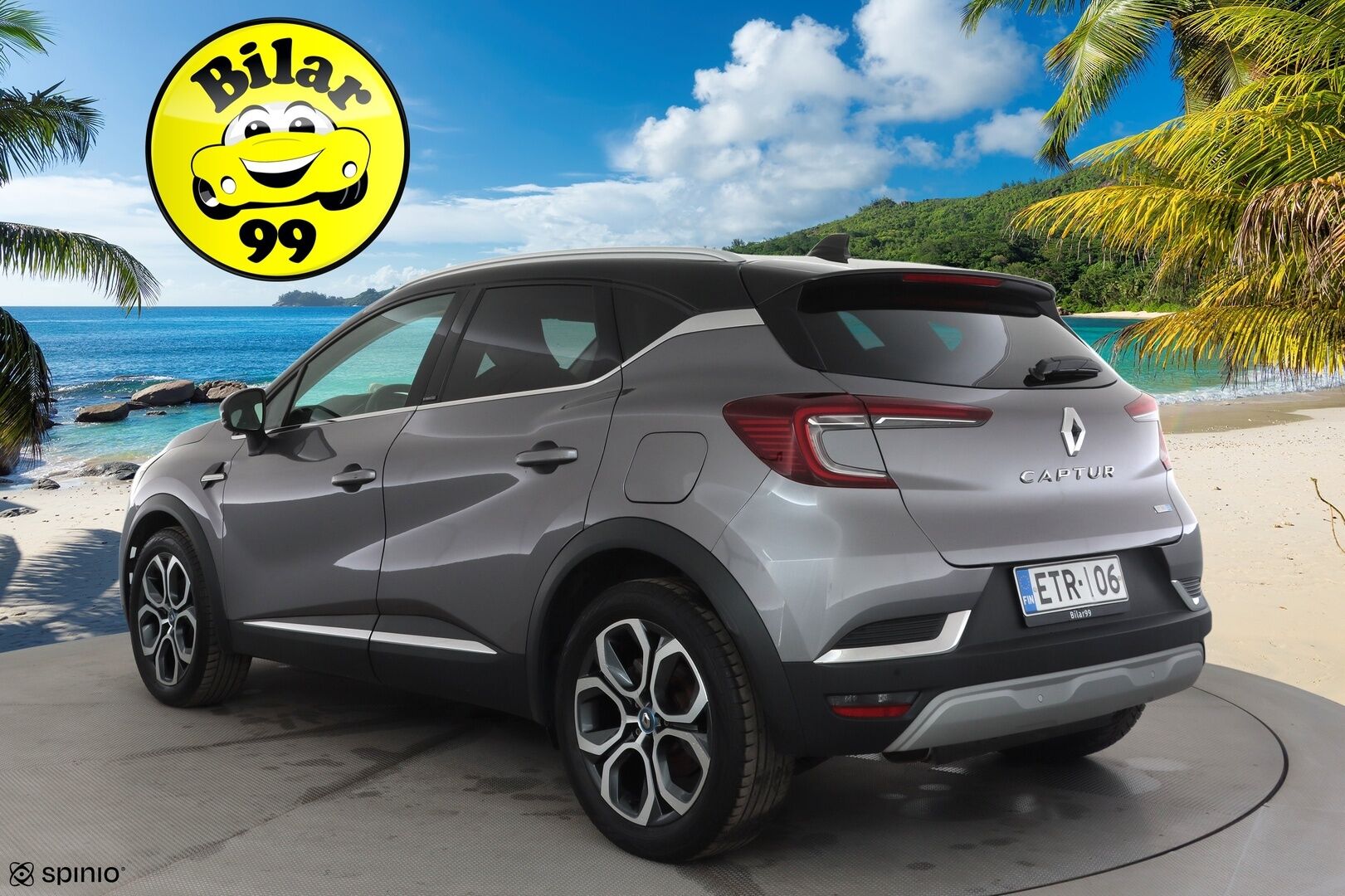 Renault Captur 2021 E-TECH Plug-in hybrid Intens - ACC | LED | P.Kamera | Kaistavahti | Navi | Keyless |1-om Suomi-auto | 2x Latauskaapelit | Kahdet renkaat aluvanteilla