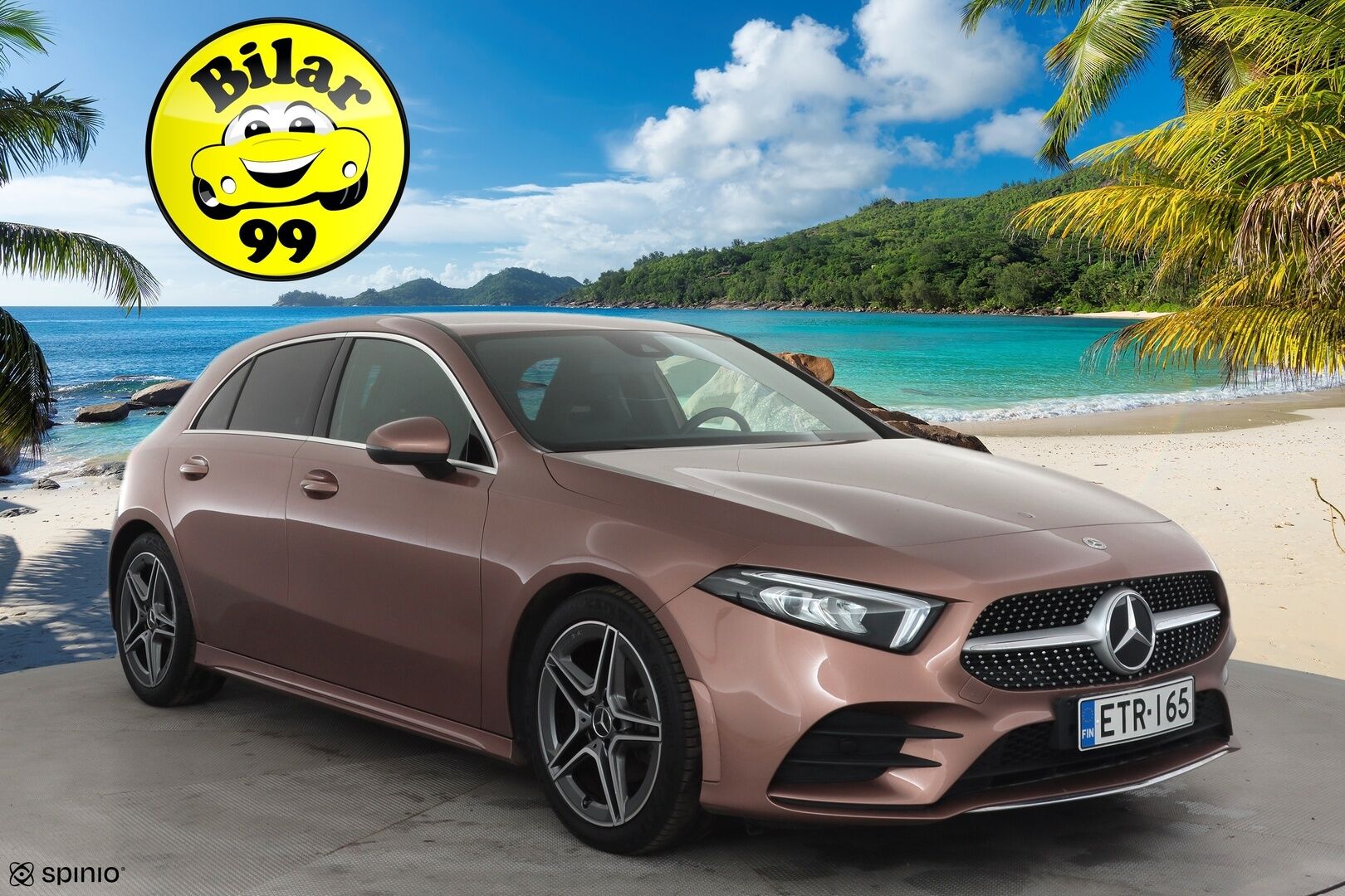 Mercedes-Benz A 2021 180 A Business AMG * Vakkari / Sporttipenkit / Kaistavahti / Navi / LED / P.kamera / Puolinahat * - Suomi-auto / Kahdet renkaat aluvanteilla - HULLUT AVAJAISHULINAT KORKOTARJOUS 3,29 %