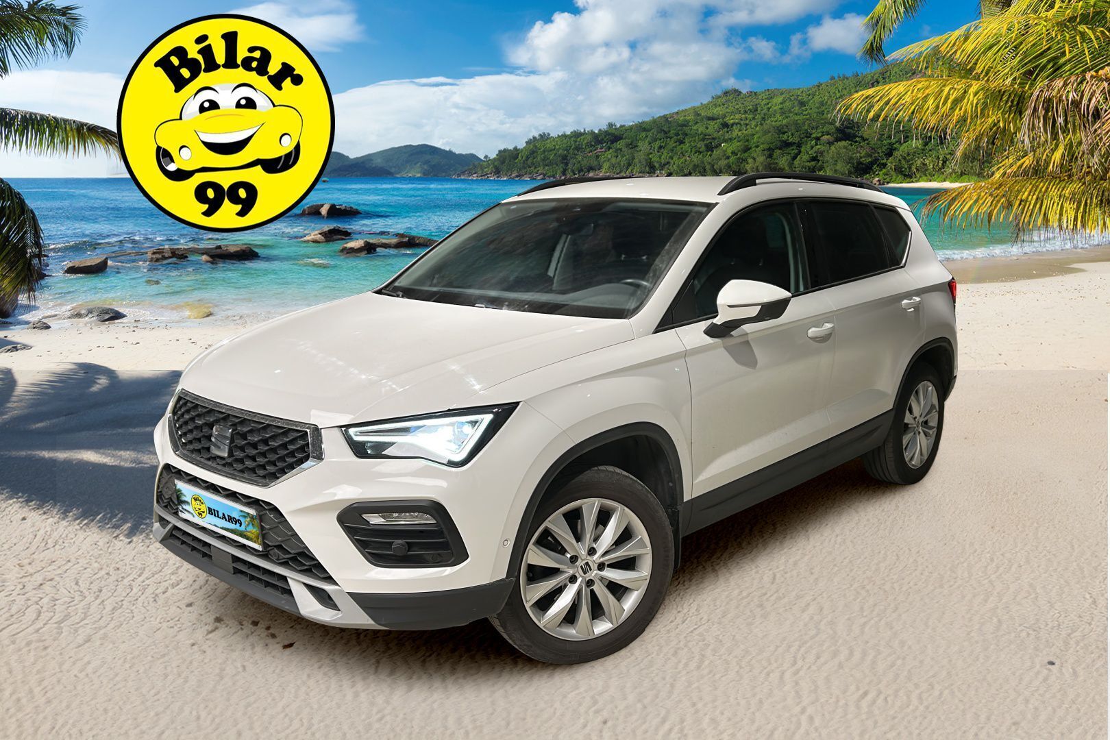Seat Ateca 2021 1,5 TSI 150 EVO Style Business DSG  * Adapt.Vakkari / Peruutuskamera / Adapt.LED / Lohko&Sisäpistoke / Ratinlämmitys - Suomiauto / Huippusiisti / Juuri tullut Tampereelle! - HULLUT AVAJAISHULINAT KORKOTARJOUS 3,29 %