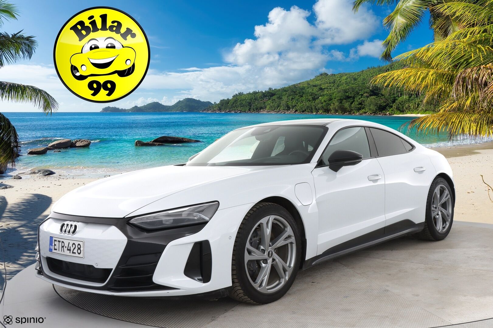 Audi E-TRON GT 2022 60 quattro S-Line * HUD / B&O / ACC / 360° / Ilma-alusta / 14-penkit * - Huippusiisti! / Flektit tehty / Todella hieno yksilö!