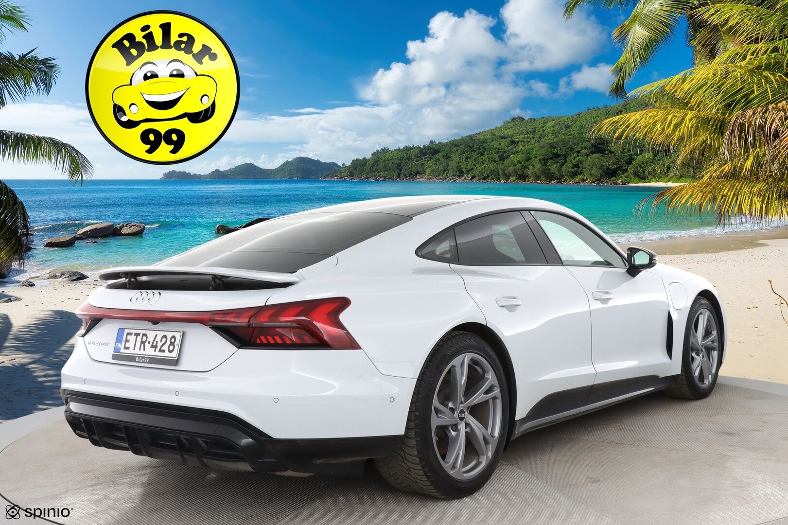 Audi E-TRON GT 2022 60 quattro S-Line * HUD / B&O / ACC / 360° / Ilma-alusta / 14-penkit * - Huippusiisti! / Flektit tehty / Todella hieno yksilö!