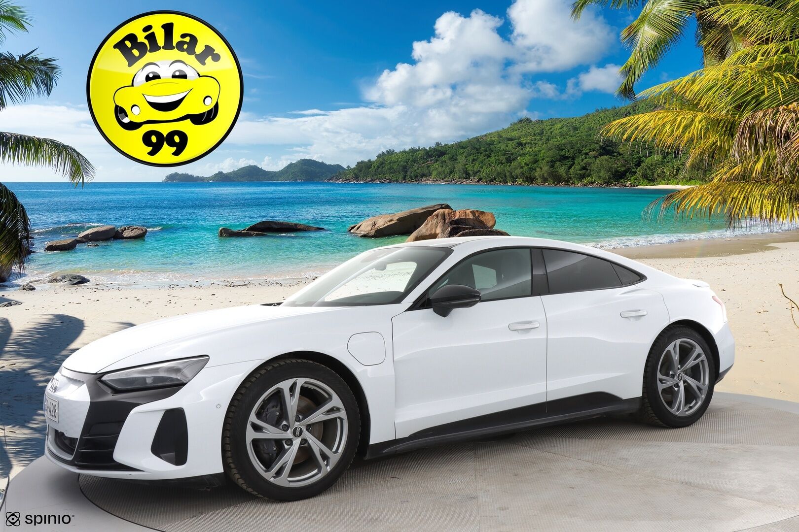 Audi E-TRON GT 2022 60 quattro S-Line * HUD / B&O / ACC / 360° / Ilma-alusta / 14-penkit * - Huippusiisti! / Flektit tehty / Todella hieno yksilö!