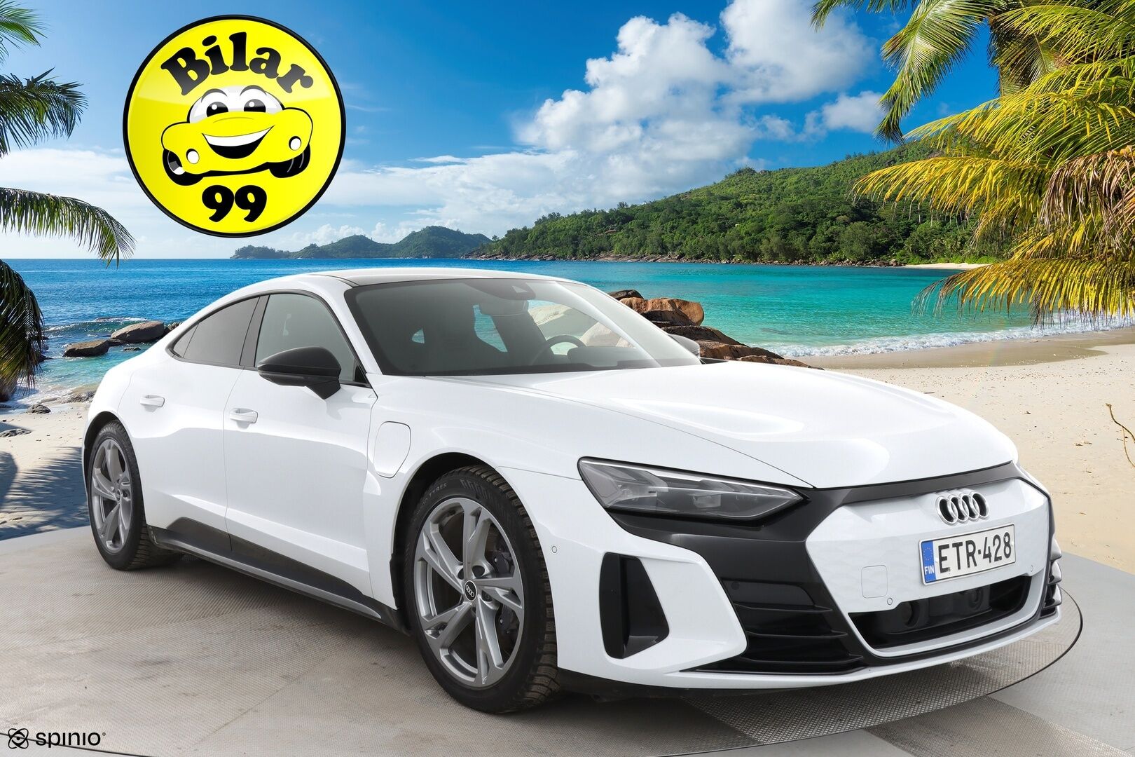 Audi E-TRON GT 2022 60 quattro S-Line * HUD / B&O / ACC / 360° / Ilma-alusta / 14-penkit * - Huippusiisti! / Flektit tehty / Todella hieno yksilö! - HULLUT AVAJAISHULINAT KORKOTARJOUS 3,29 %