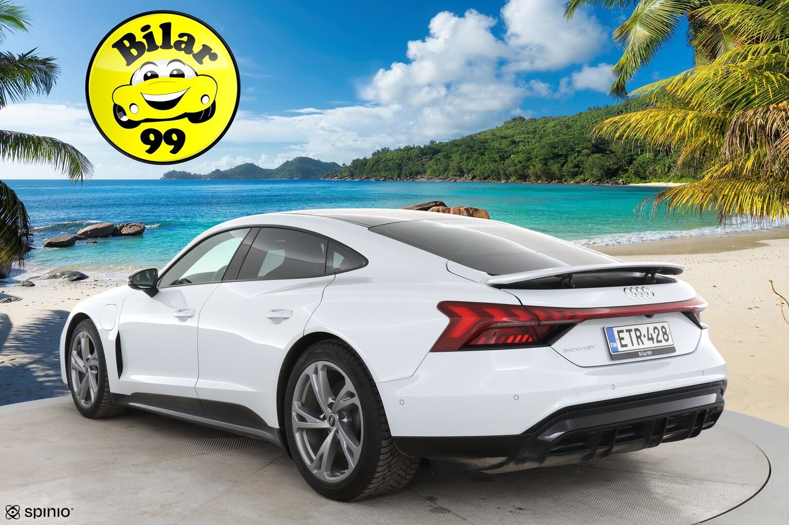 Audi E-TRON GT 2022 60 quattro S-Line * HUD / B&O / ACC / 360° / Ilma-alusta / 14-penkit * - Huippusiisti! / Flektit tehty / Todella hieno yksilö!