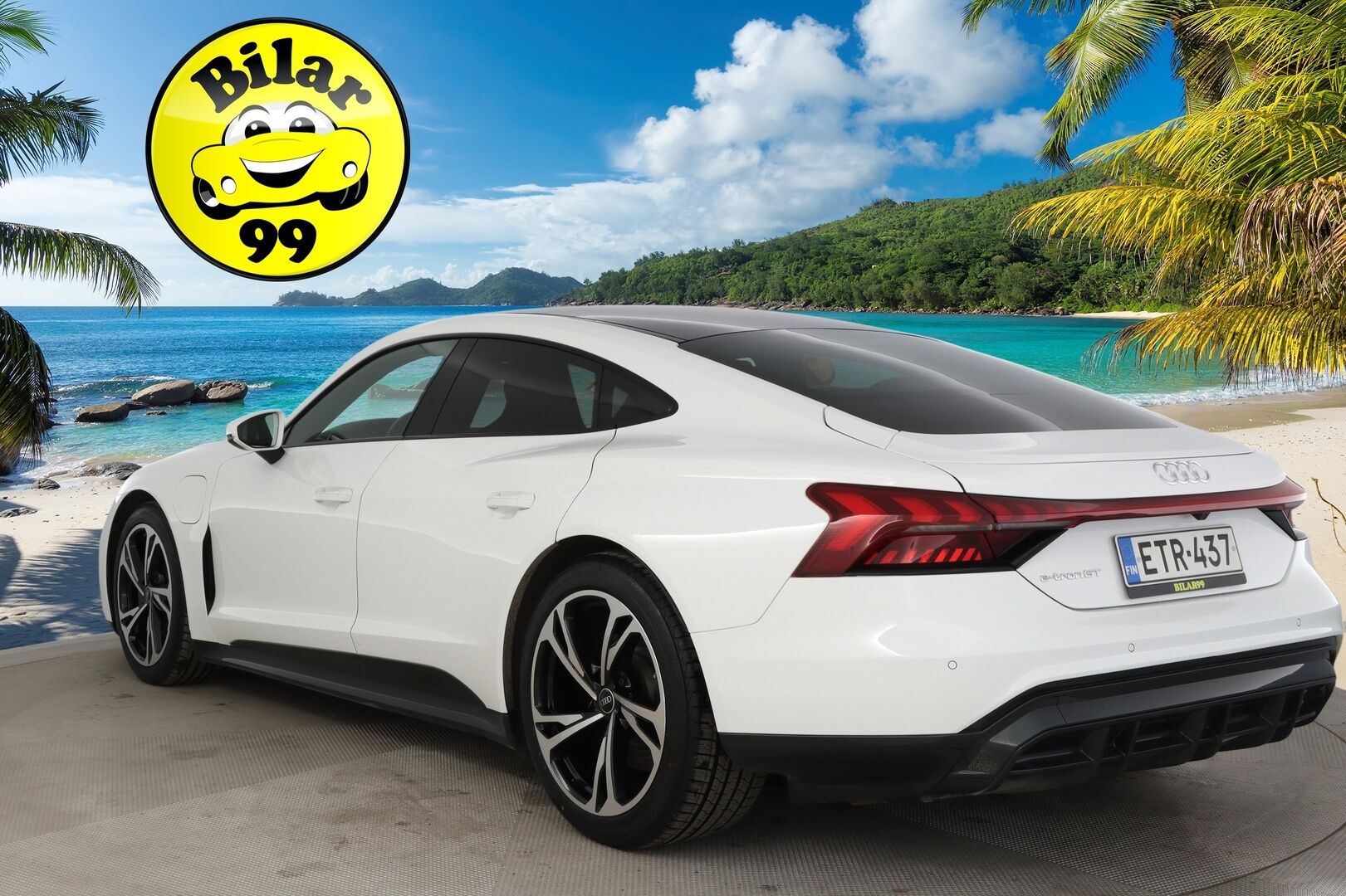 Audi e-tron GT 2022 60 quattro*Lämpöpumppu / ACC/ Ilma-alusta / Teknologia paketti / Matrix LED / Lasikatto / Nahka-alcantara Sporttipenkit* - 2,99 % KORKOTARJOUS TÄHÄN AUTOON - *Uudet kesärenkaat ja 2x alut / Suomi-auto / Supersiisti*