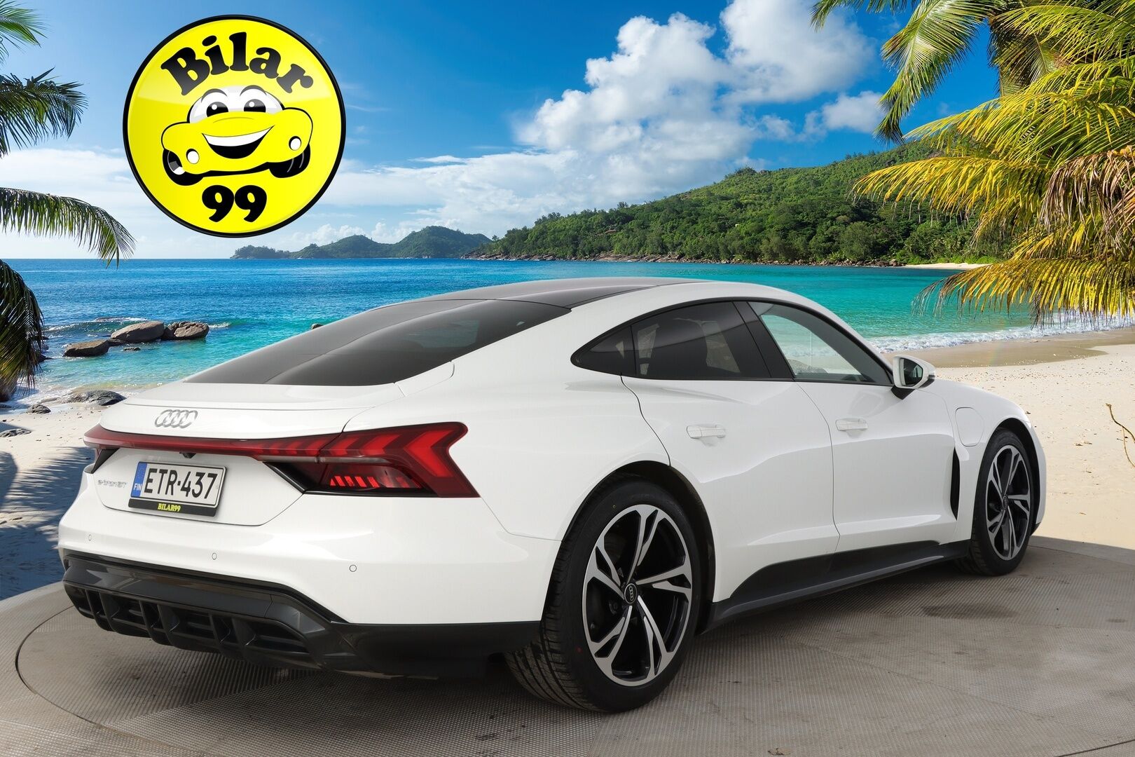 Audi e-tron GT 2022 60 quattro*Lämpöpumppu / ACC/ Ilma-alusta / Teknologia paketti / Matrix LED / Lasikatto / Nahka-alcantara Sporttipenkit* - 2,99 % KORKOTARJOUS TÄHÄN AUTOON - *Uudet kesärenkaat ja 2x alut / Suomi-auto / Supersiisti*