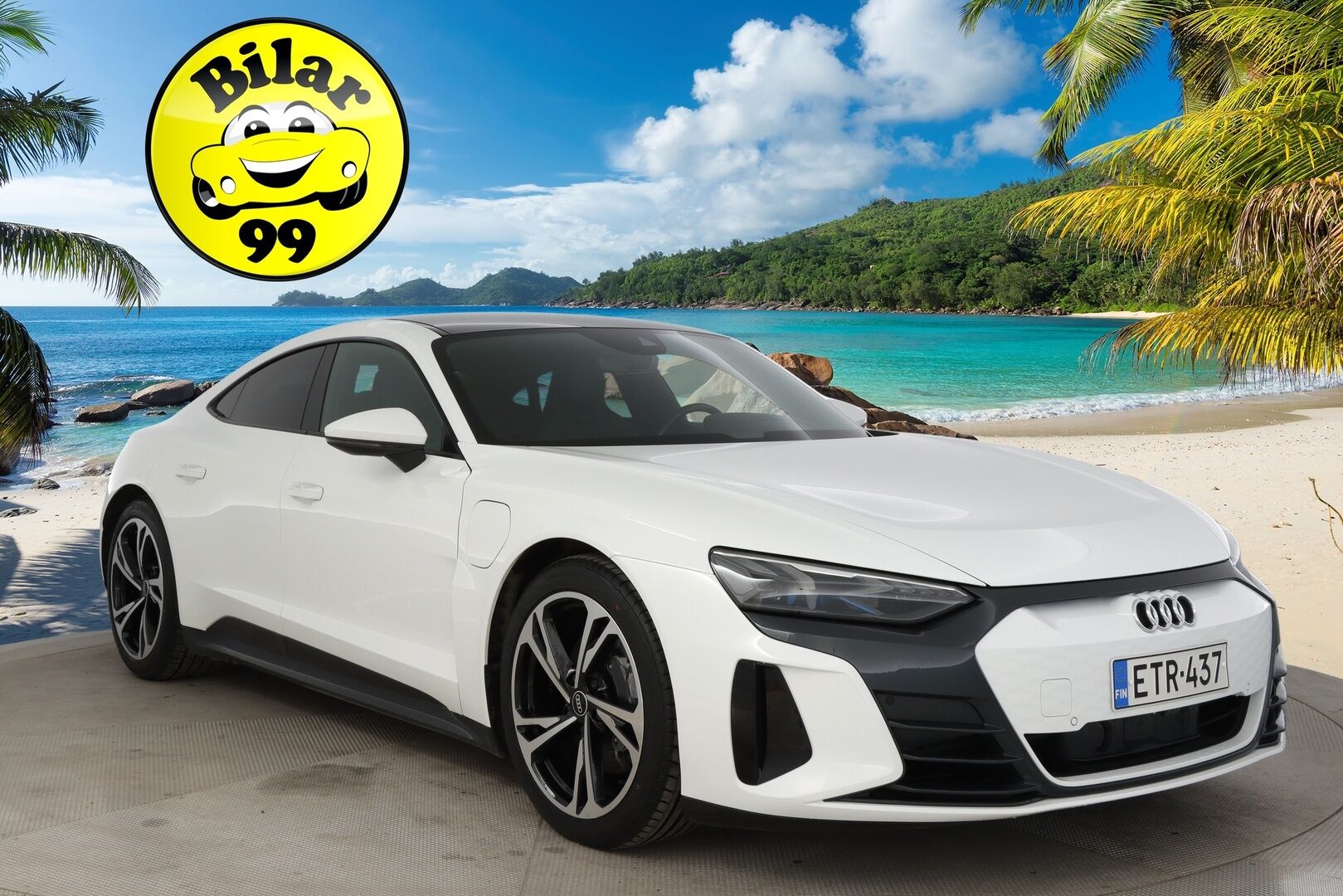 Audi e-tron GT 2022 60 quattro*Lämpöpumppu / ACC/ Ilma-alusta / Teknologia paketti / Matrix LED / Lasikatto / Nahka-alcantara Sporttipenkit* - 2,99 % KORKOTARJOUS TÄHÄN AUTOON - *Uudet kesärenkaat ja 2x alut / Suomi-auto / Supersiisti*