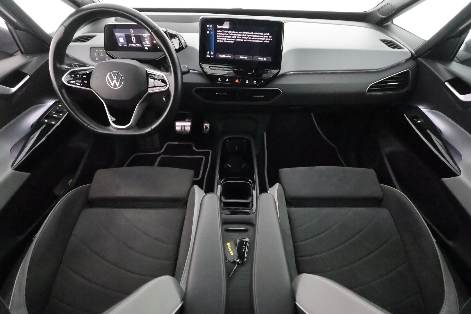 Volkswagen ID.3 2021 Pro S 150 kW, akku 77 kWh ** Lämpöpumppu / Adapt.vakkari / IQ LED / HUD / Hierovat sporttipenkit / Keyless - Akku kuntotarkastettu / P.kamera / Apple&Android / 2x renkaat 