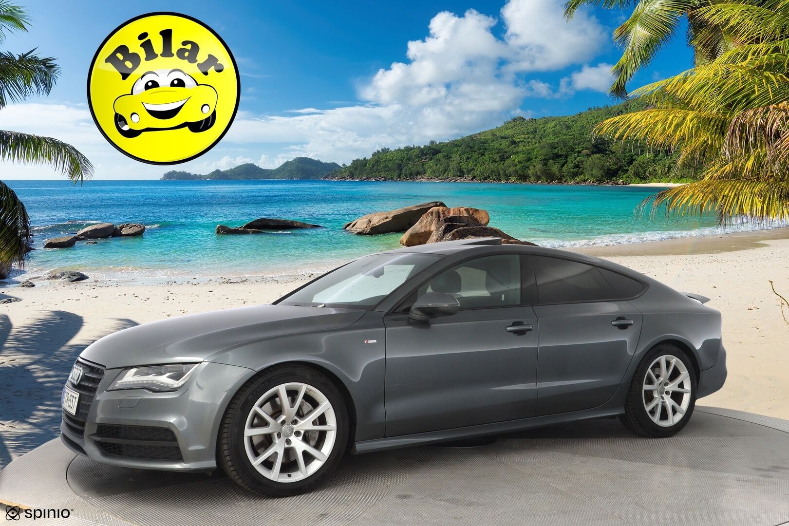 Audi A7 2014 MYYDÄÄN HUUTOKAUPAT.COM - Kahdet renkaat alumiinivantein / Juuri huollettu / Mekatroniikka uusittu / Juuri katsastettu