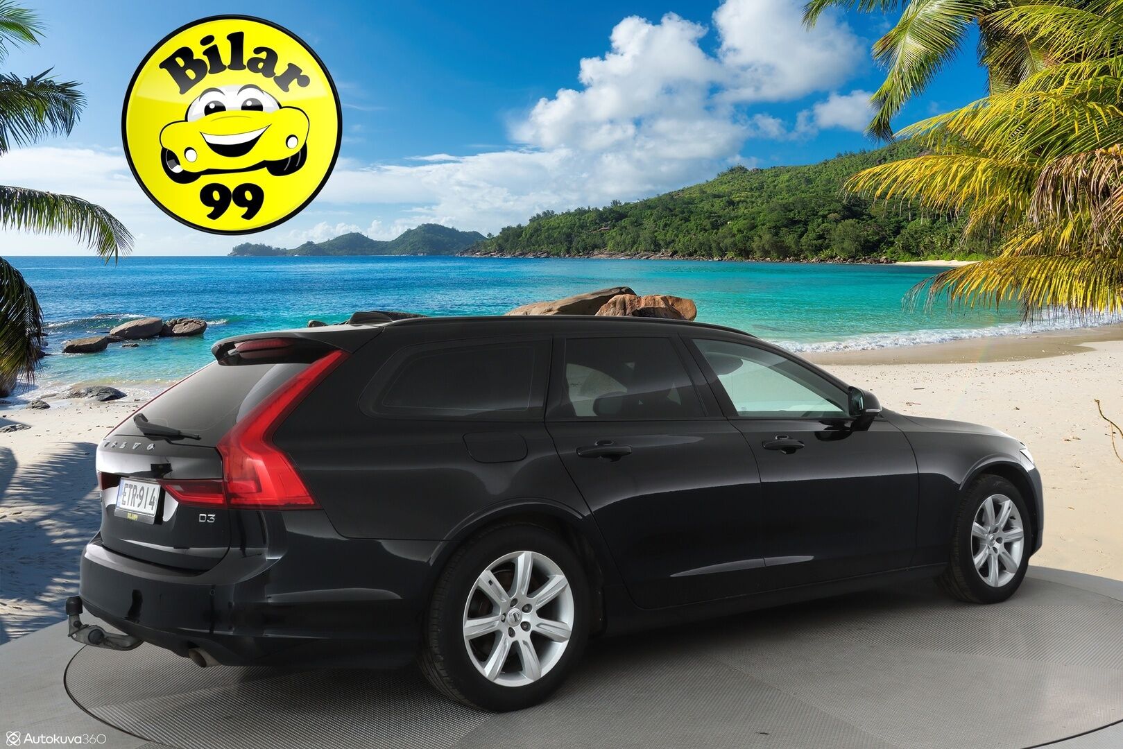 Volvo V90 2018 D3 Momentum Business aut - Webasto / Adapt.Vakkari / Adapt.LED / Vetokoukku / Ratinlämmitys / VOC / Peruutustutka / Jakopää tehty!