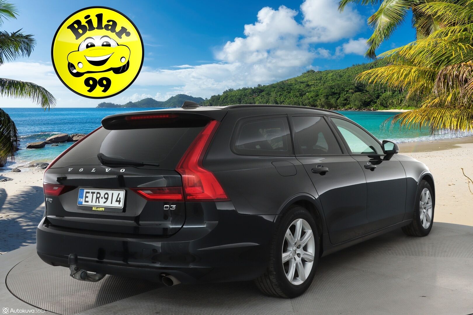 Volvo V90 2018 D3 Momentum Business aut - Webasto / Adapt.Vakkari / Adapt.LED / Vetokoukku / Ratinlämmitys / VOC / Peruutustutka / Jakopää tehty!