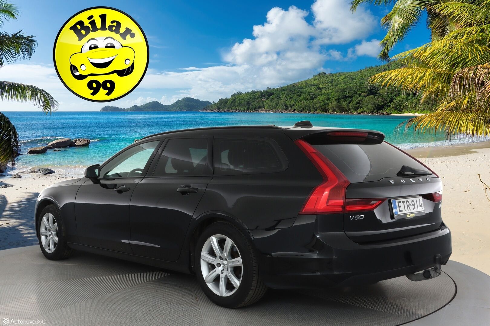 Volvo V90 2018 D3 Momentum Business aut - Webasto / Adapt.Vakkari / Adapt.LED / Vetokoukku / Ratinlämmitys / VOC / Peruutustutka / Jakopää tehty!