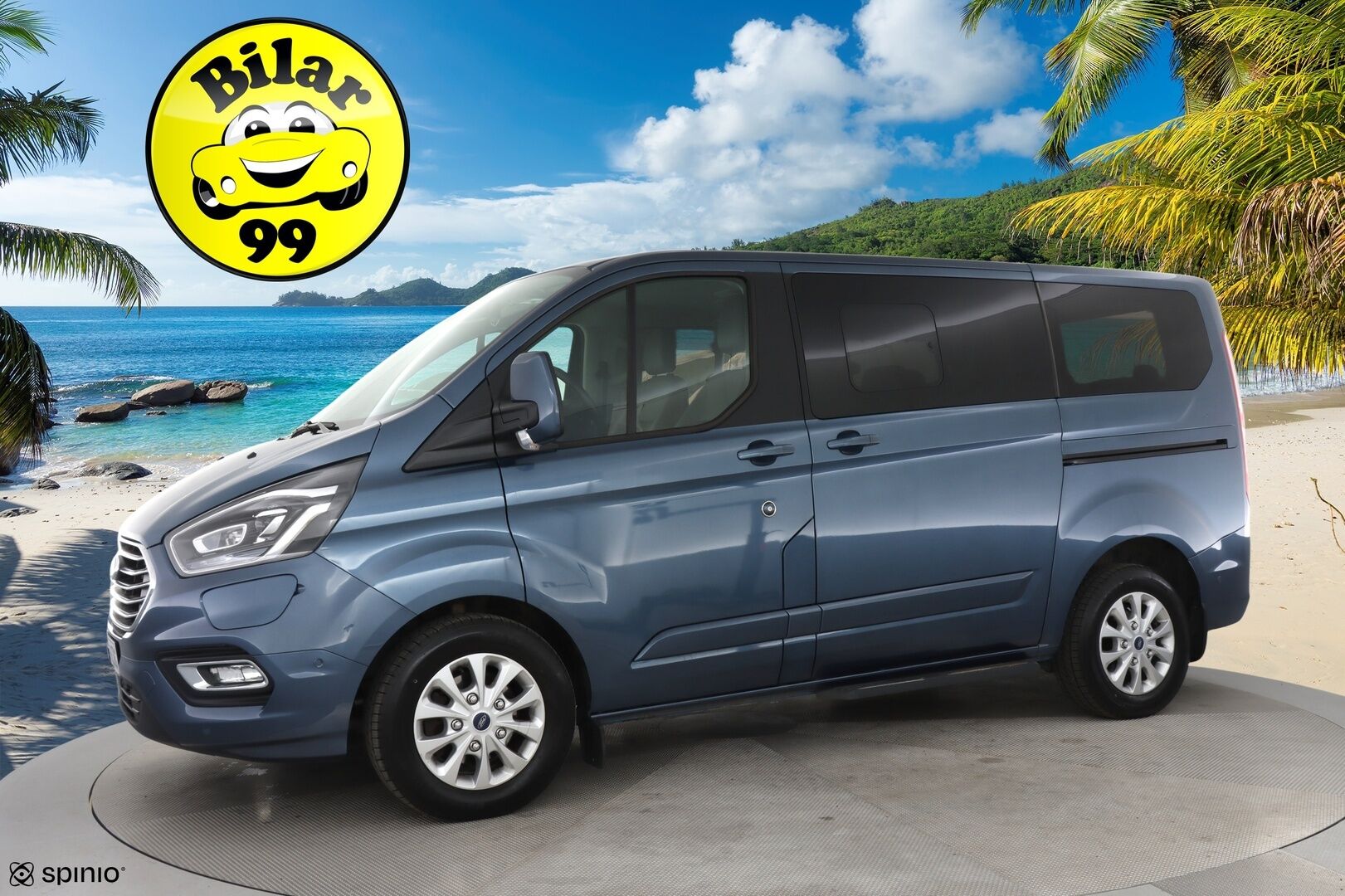 Ford Tourneo 2020 Tourneo Custom / Nahkapenkit / Kuljettajanistuin sähköinen / Vakkari - Todella siisti! / Kahdet Renkaat - HULLUT AVAJAISHULINAT KORKOTARJOUS 3,29 %