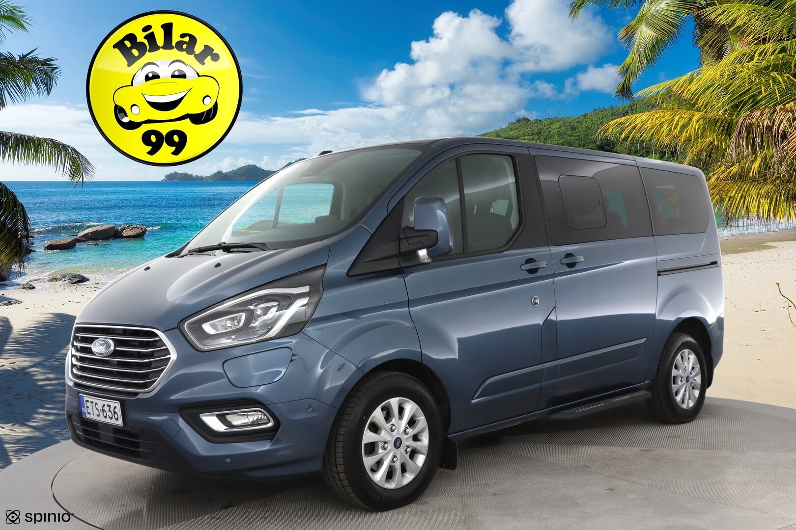 Ford Tourneo 2020 Tourneo Custom / Nahkapenkit / Kuljettajanistuin sähköinen / Vakkari - Todella siisti! / Kahdet Renkaat - HULLUT AVAJAISHULINAT KORKOTARJOUS 3,29 %