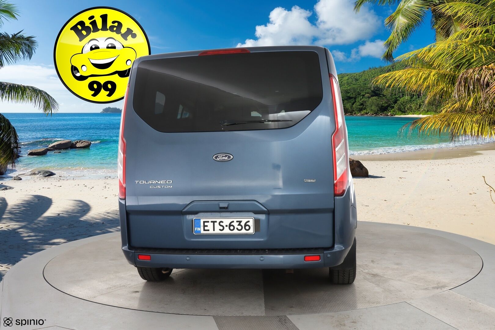 Ford Tourneo 2020 Tourneo Custom / Nahkapenkit / Kuljettajanistuin sähköinen / Vakkari - Todella siisti! / Kahdet Renkaat - HULLUT AVAJAISHULINAT KORKOTARJOUS 3,29 %