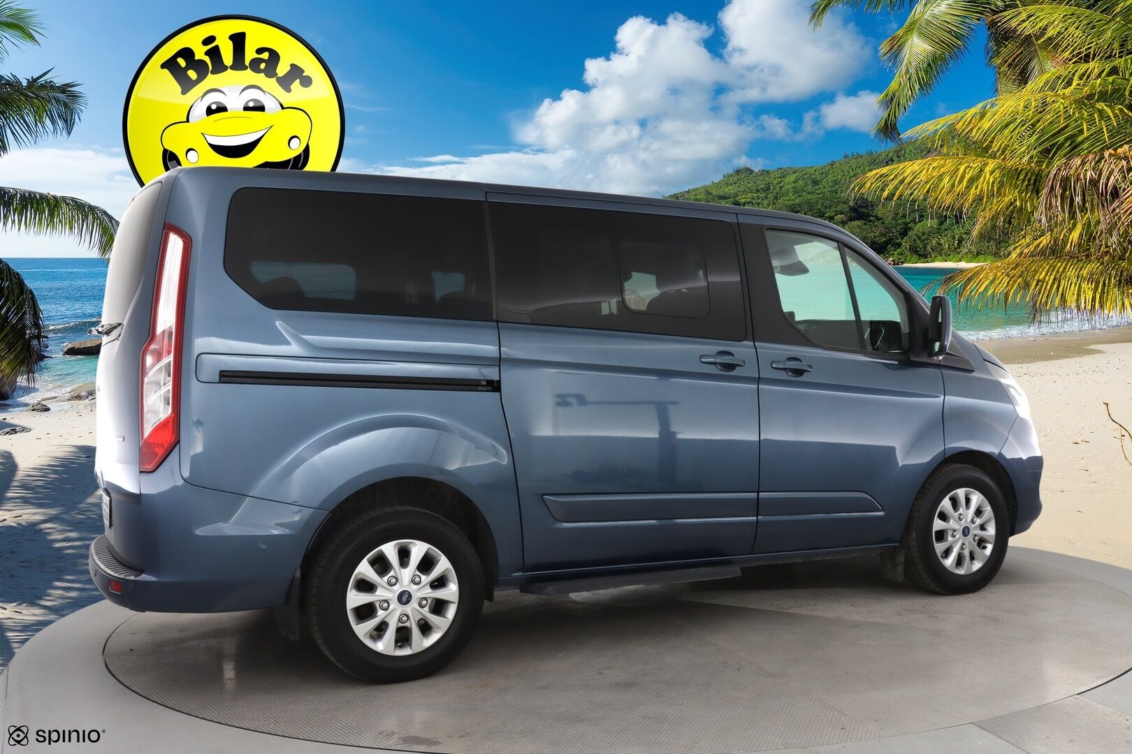 Ford Tourneo 2020 Tourneo Custom / Nahkapenkit / Kuljettajanistuin sähköinen / Vakkari - Todella siisti! / Kahdet Renkaat - HULLUT AVAJAISHULINAT KORKOTARJOUS 3,29 %