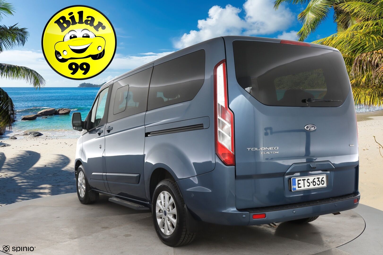 Ford Tourneo 2020 Tourneo Custom / Nahkapenkit / Kuljettajanistuin sähköinen / Vakkari - Todella siisti! / Kahdet Renkaat - HULLUT AVAJAISHULINAT KORKOTARJOUS 3,29 %