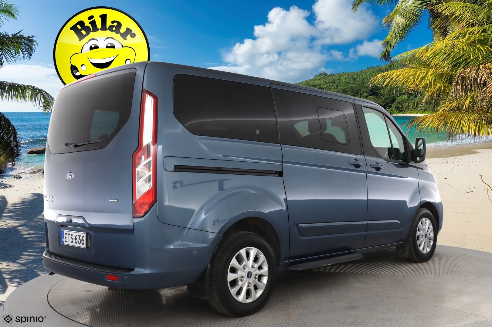 Ford Tourneo 2020 Tourneo Custom / Nahkapenkit / Kuljettajanistuin sähköinen / Vakkari - Todella siisti! / Kahdet Renkaat - HULLUT AVAJAISHULINAT KORKOTARJOUS 3,29 %