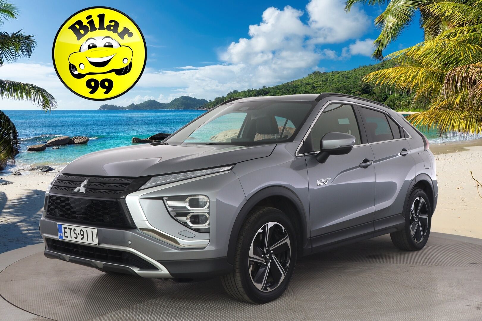 Mitsubishi Eclipse 2021 2.4 PHEV Instyle 4WD - */ Tehdastakuu / Merkkihuollettu / 360-kamera / BLIS / Adapt. vakkari / CarPlay / Koukku / Lohko / Juuri saapunut /*