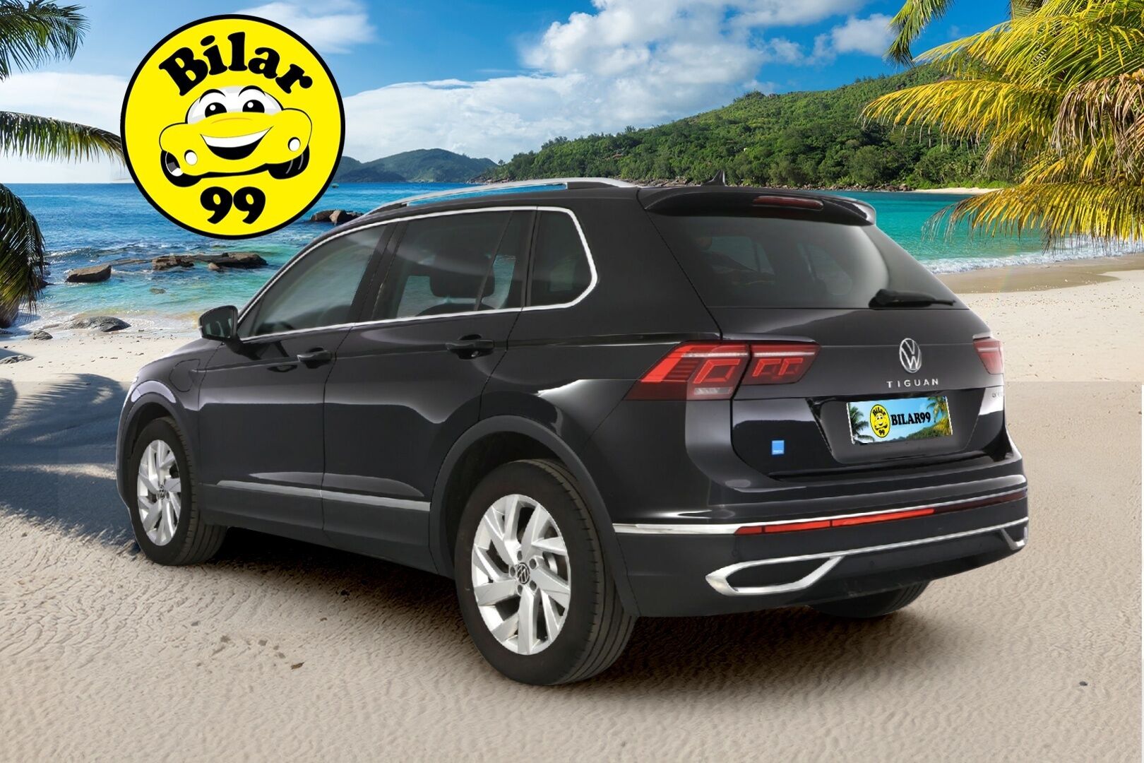 Volkswagen Tiguan 2021 Style eHybrid 180 kW DSG ** 1.om Suomi-auto / Digimittari / Adapt.vakkari / P-Kamera / TULOSSA ** - Vetokoukku / Keyless / Matrix LED 