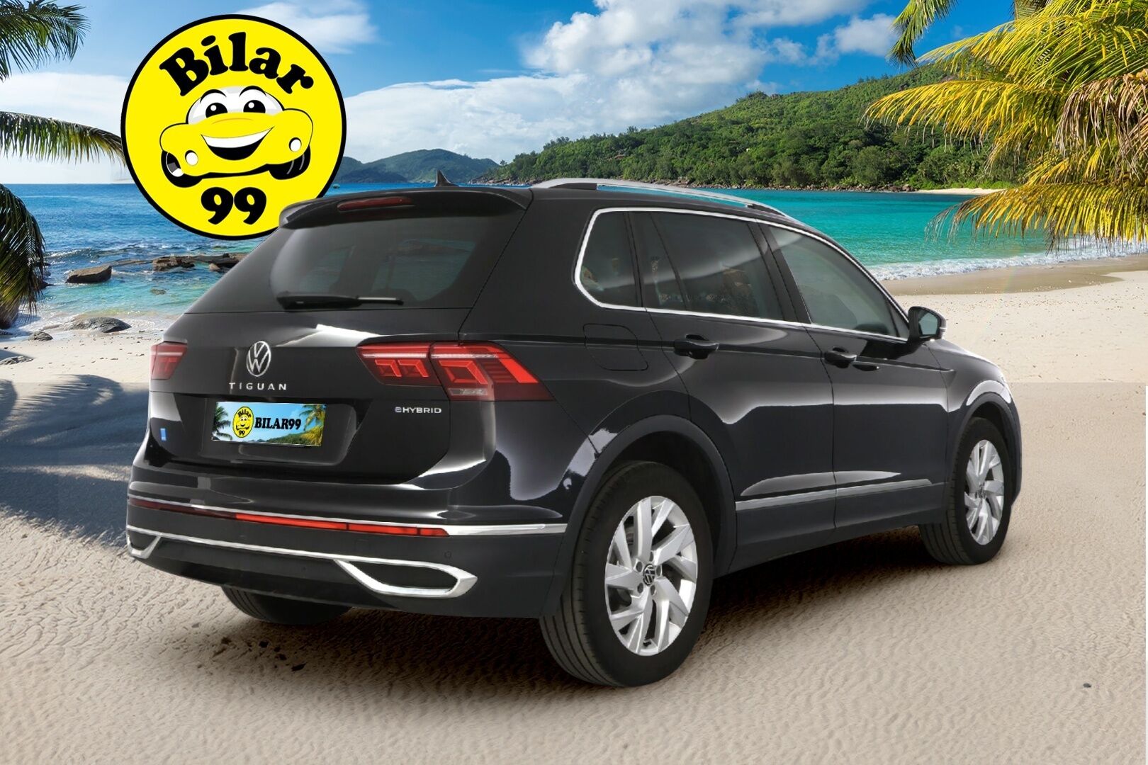 Volkswagen Tiguan 2021 Style eHybrid 180 kW DSG ** 1.om Suomi-auto / Digimittari / Adapt.vakkari / P-Kamera / TULOSSA ** - Vetokoukku / Keyless / Matrix LED 