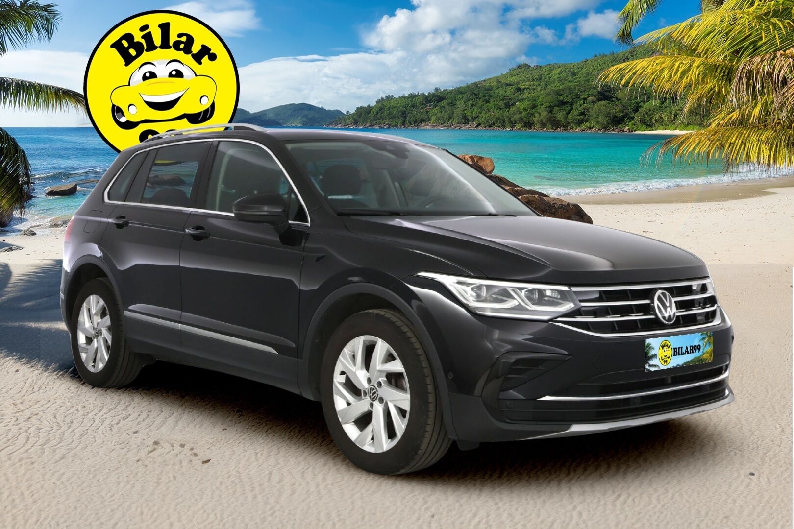 Volkswagen Tiguan 2021 Style eHybrid 180 kW DSG ** 1.om Suomi-auto / Digimittari / Adapt.vakkari / P-Kamera / TULOSSA ** - Vetokoukku / Keyless / Matrix LED 