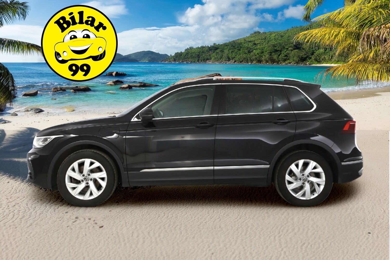 Volkswagen Tiguan 2021 Style eHybrid 180 kW DSG ** 1.om Suomi-auto / Digimittari / Adapt.vakkari / P-Kamera / TULOSSA ** - Vetokoukku / Keyless / Matrix LED 