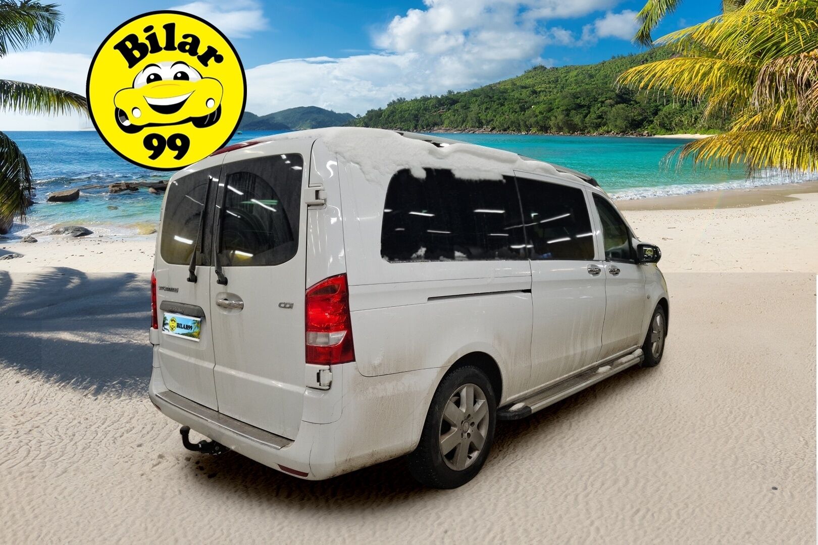 Mercedes-Benz Vito 2017 Vito Tourer Monikäyttöajoneuvo (AF) 6ov 2143cm3 A * Webasto / Peruutuskamera / 9-paikkaa / Konjakkinahat / Bluetooth * - * 9- paikkainen / Harvinsaisella rusekalla nahkasisustalla / Siisti yksilö !*