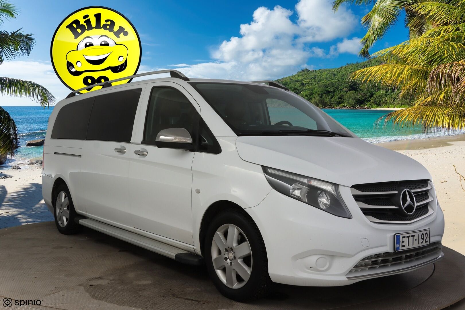 Mercedes-Benz VITO 2017 114CDI KB pitkä A3 9HLÖ * Webasto / Peruutuskamera / 9-paikkaa / Konjakkinahat / Bluetooth * - * 9- paikkainen / Harvinsaisella rusekalla nahkasisustalla / Siisti yksilö! *