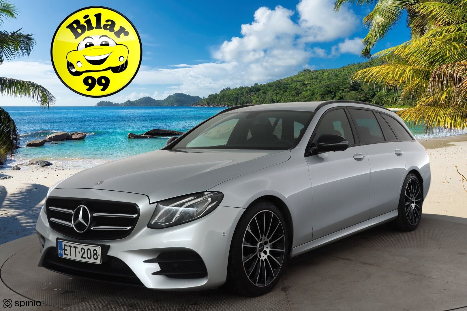 Mercedes-Benz E 2019 220 d T A Business AMG * LED-High Performance / Sportnahat / 360 Kamera / Navi / Ambient-valot / Vakkari * - Kahdet renkaat - HULLUT JOULUT KORKOTARJOUS 2,49% 