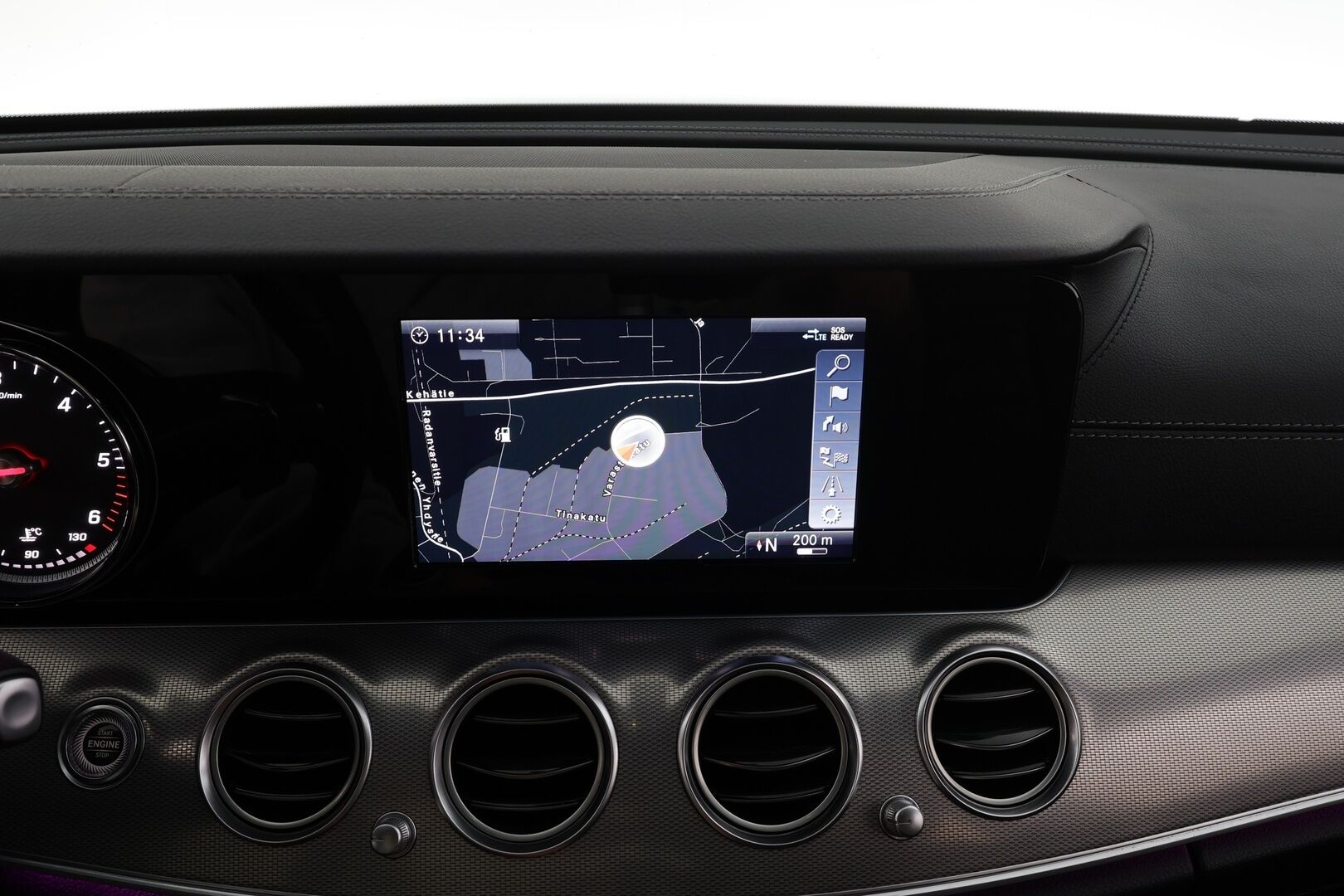 Mercedes-Benz E 2019 220 d T A Business AMG * LED-High Performance / Sportnahat / 360 Kamera / Navi / Ambient-valot / Vakkari * - Kahdet renkaat