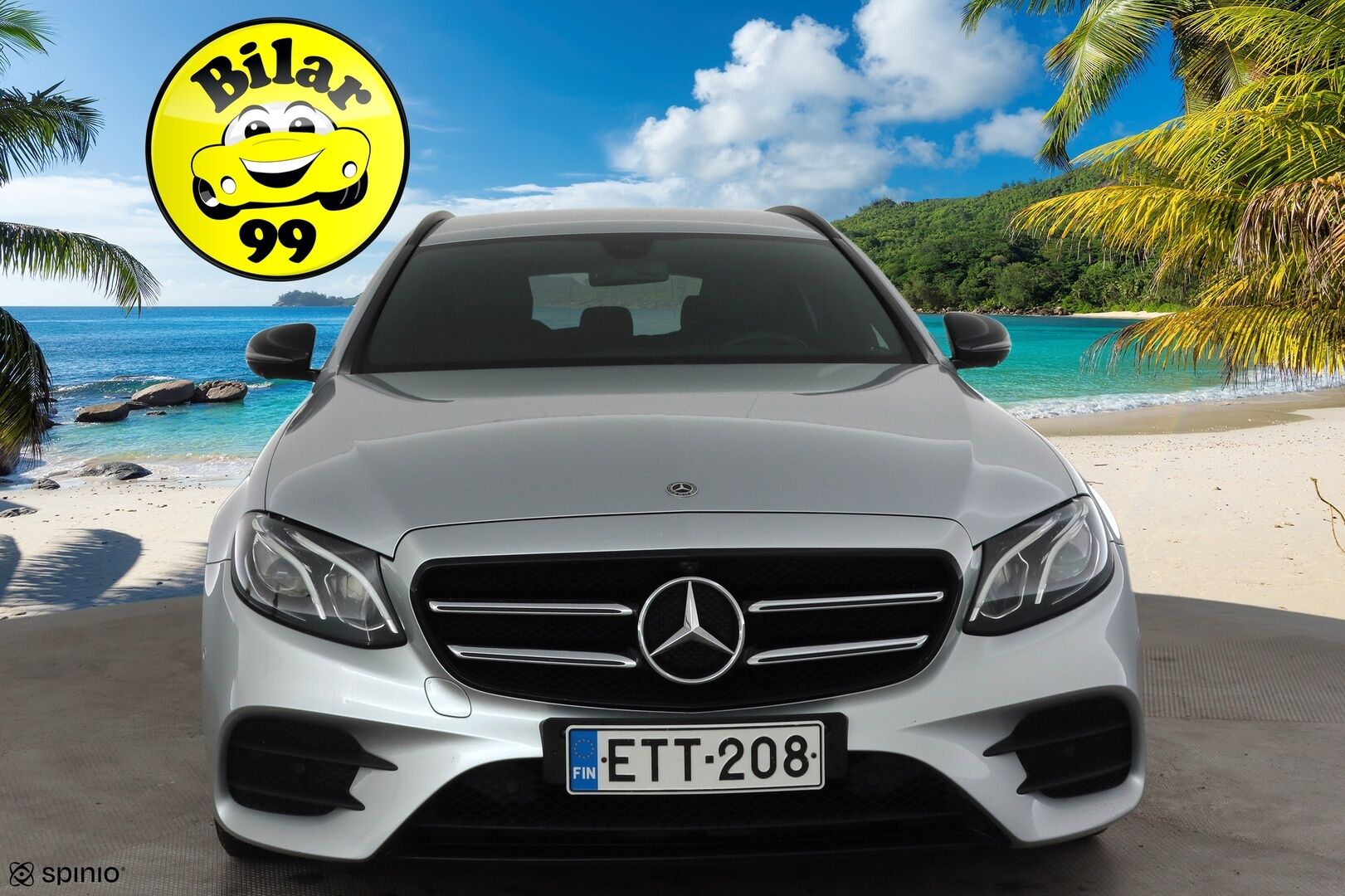 Mercedes-Benz E 2019 220 d T A Business AMG * LED-High Performance / Sportnahat / 360 Kamera / Navi / Ambient-valot / Vakkari * - Kahdet renkaat